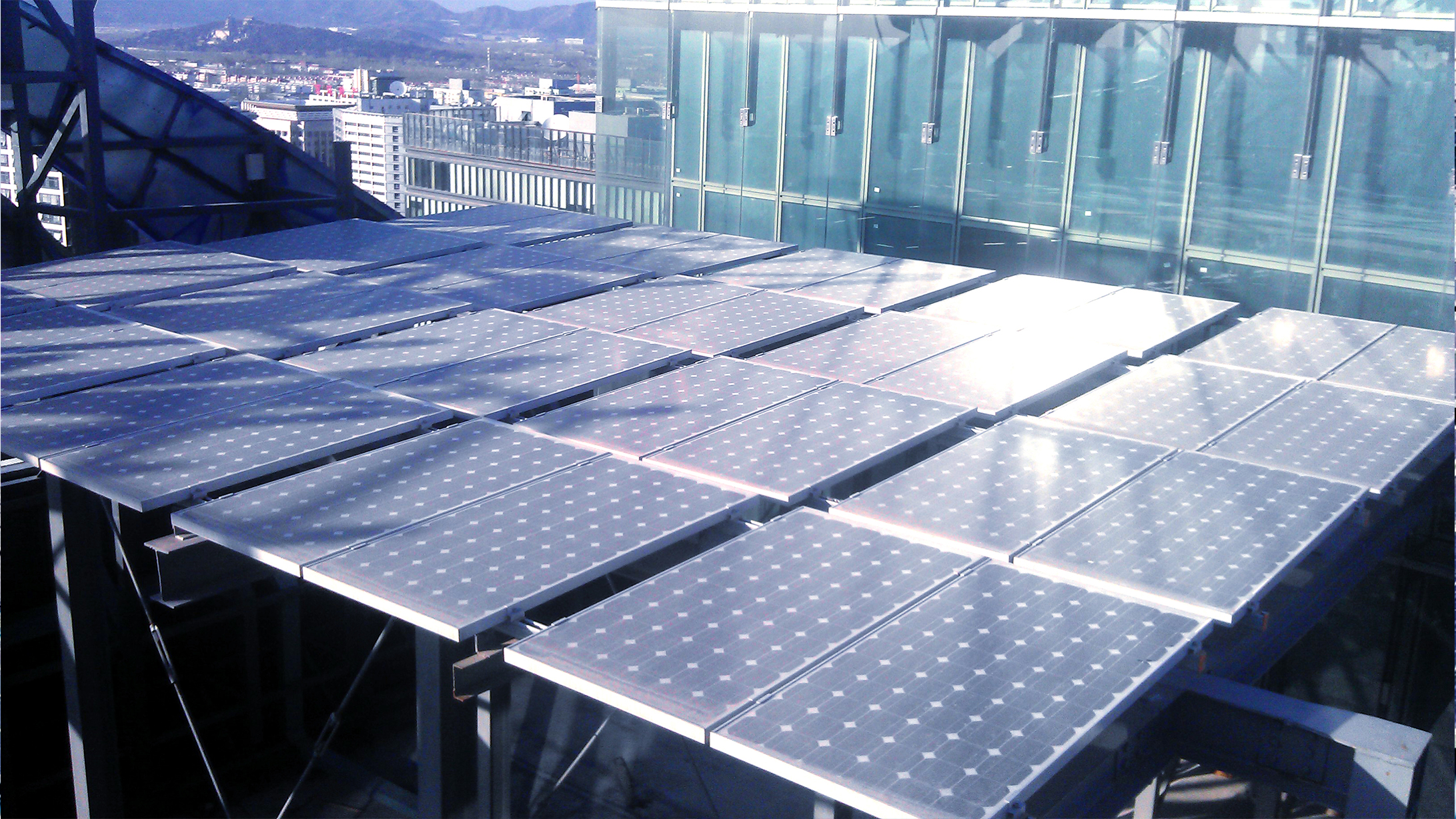 Rooftop 0.88Wm Photovoltaic Power Statio
