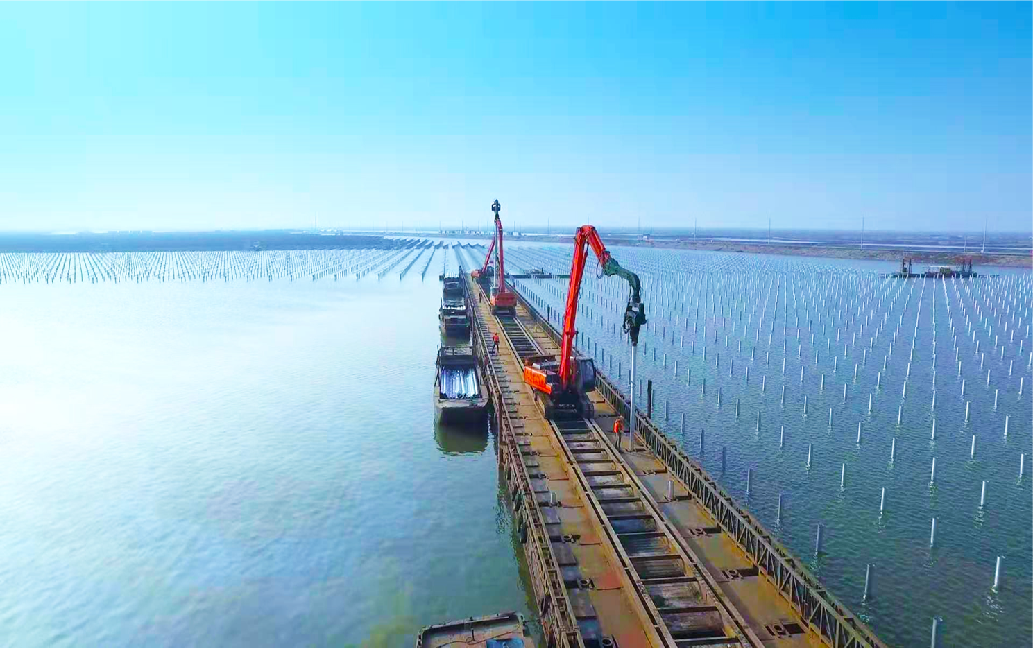 Zhejiang Wenzhou 550MWp Pile Mounted Wat