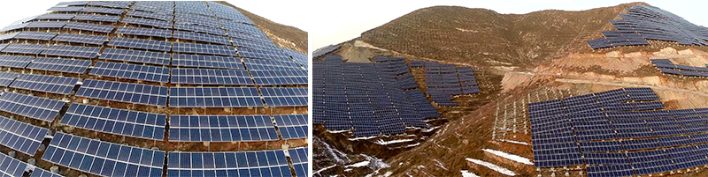 Hebei Qianxi 40MW Mountain Photovoltaic Power Station Project(图3)