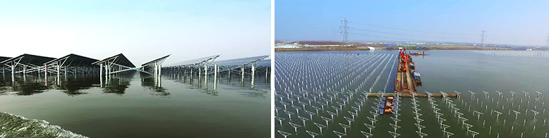 Zhejiang Cixi 200MW Water Surface Pile Photovoltaic Power Station Project(图2)