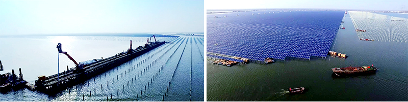 Zhejiang Cixi 200MW Water Surface Pile Photovoltaic Power Station Project(图3)