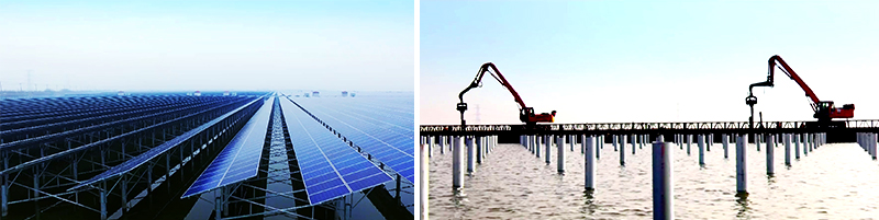 Zhejiang Longshan 400MW Water Surface Pile Photovoltaic Power Station Project(图2)